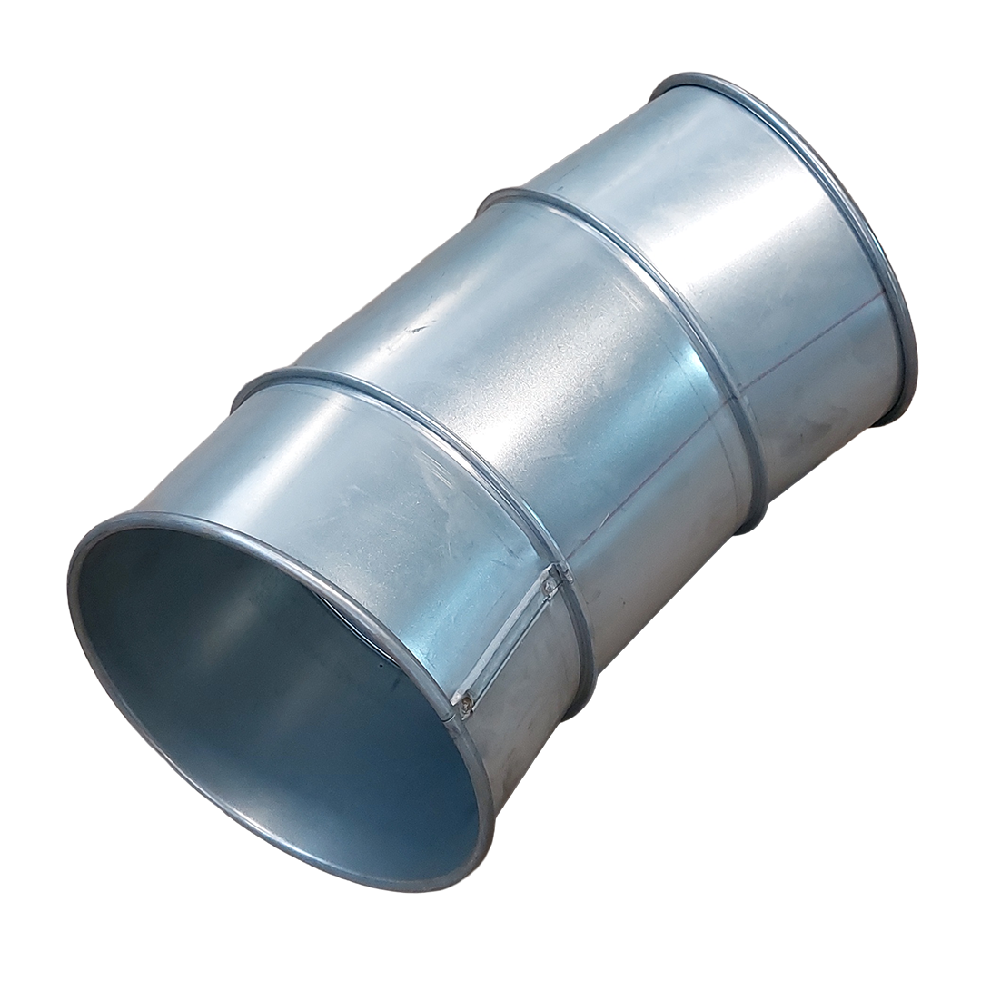 Bend 30° ø250 R=750 with beaded rim