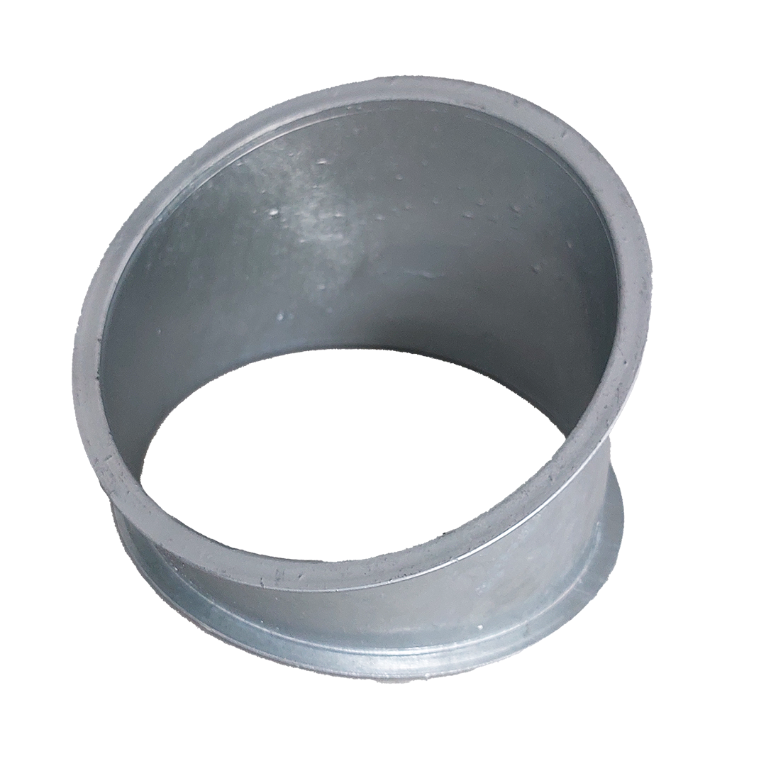 Cot 30 ° Ø150mm m.f. R=225mm zincat