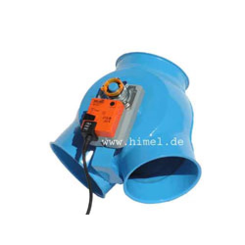 Clapet 2x45° ø150m w. servomoteur motorisé