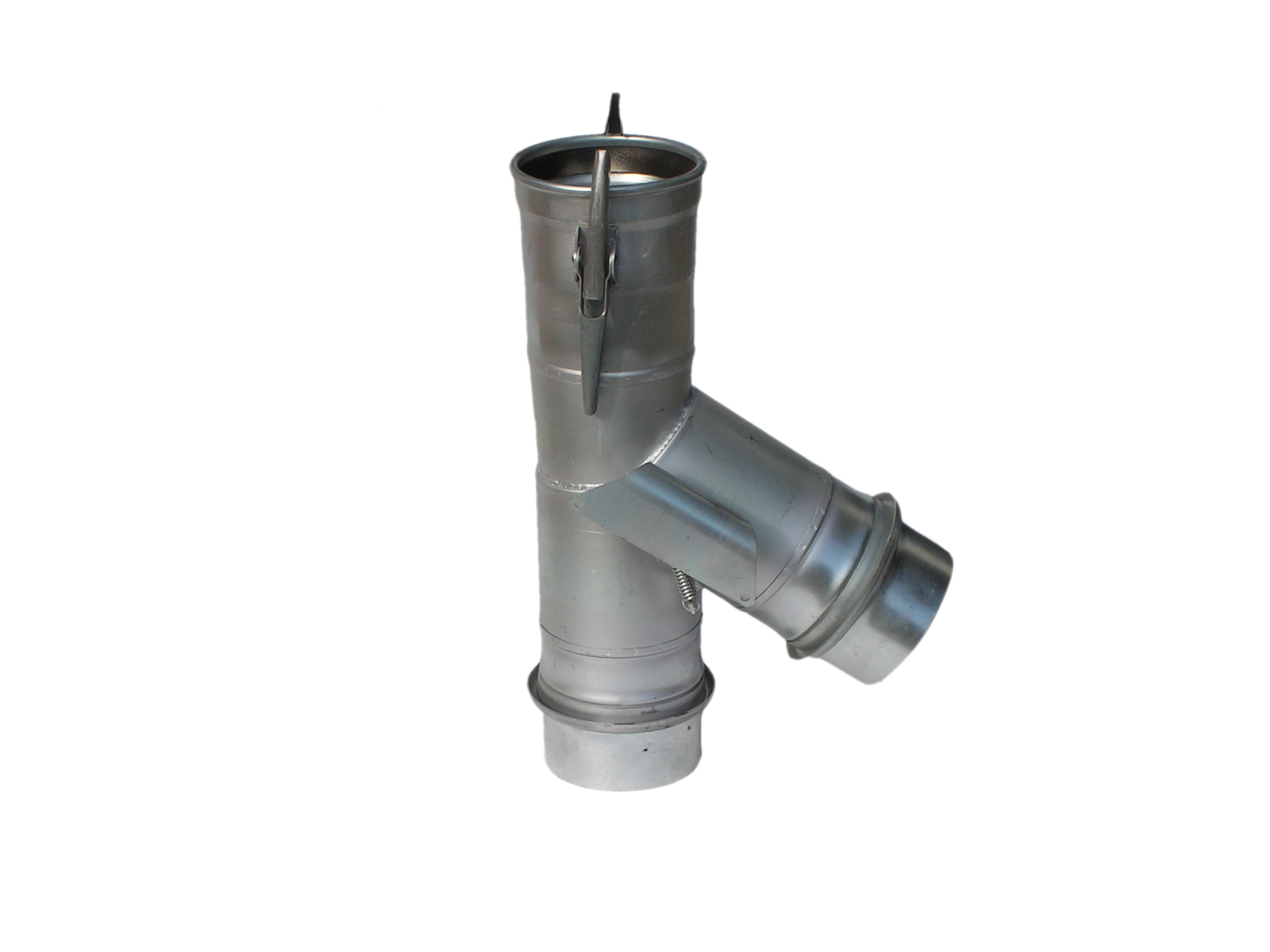 Piesă bidirecțională Ø150mm 45° l=0,6m cu garnitură de cauciuc