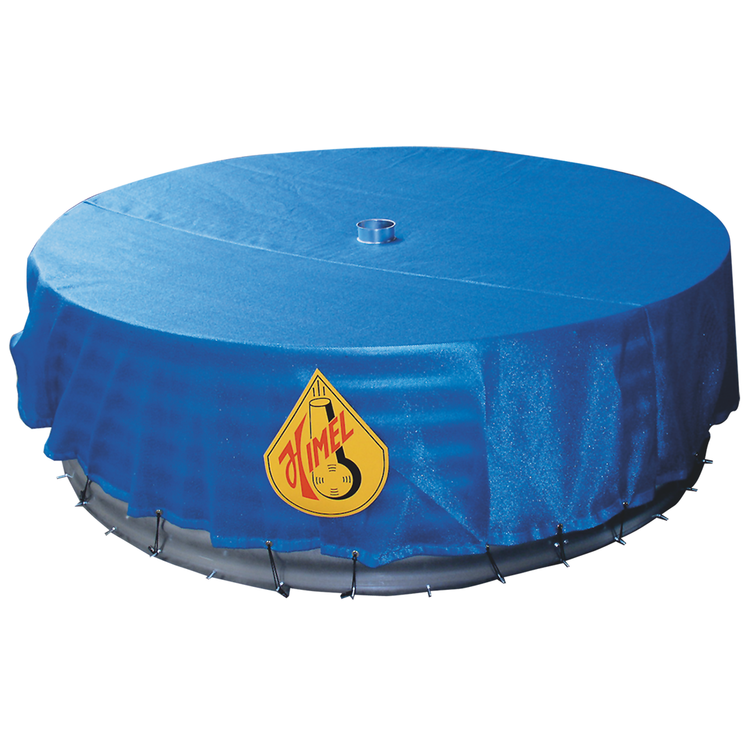 Abdecknetz für Rundsilo Ø 4,55 m mit Ösen und Spanngummis