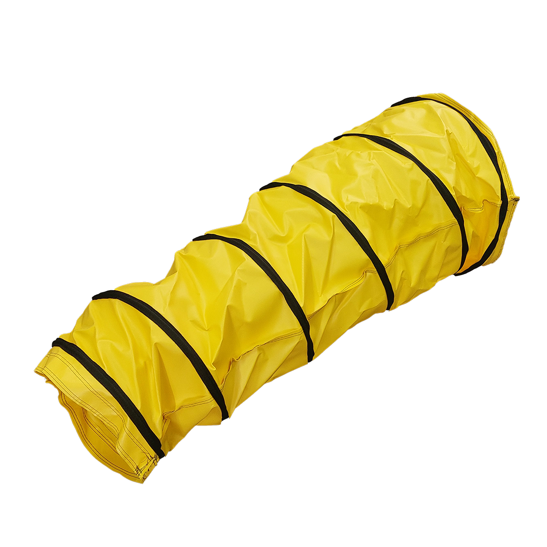 Belüftungsschlauch Ø525-325mm l=1,5m mit 2 Spannbändern lang