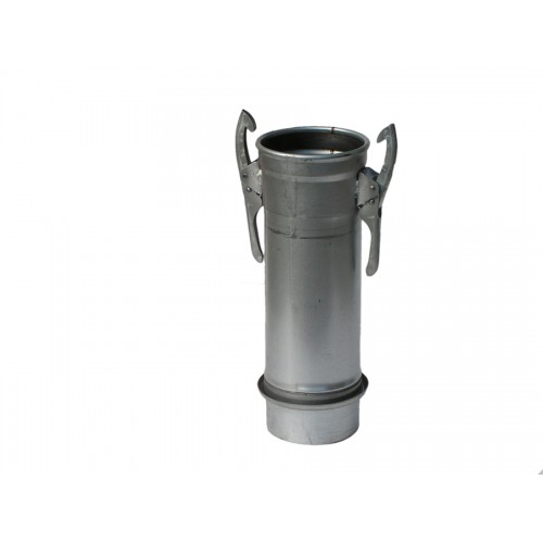 Tub Ø150mm l=3,0m grosime = 1mm cu garnitură de cauciuc și cleme