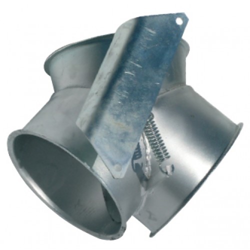 Flap box ø150mm with a switch 2x45